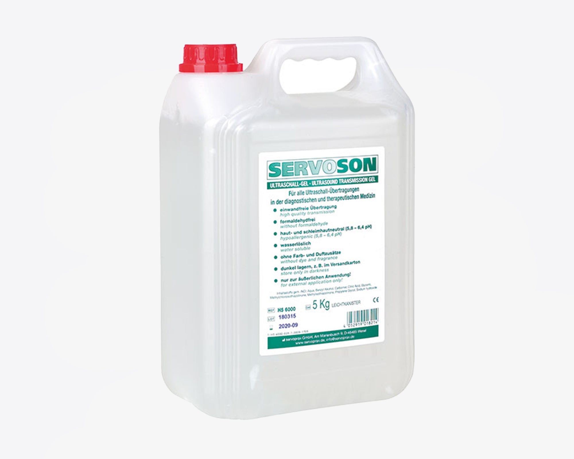 Servoson Ultraschallgel