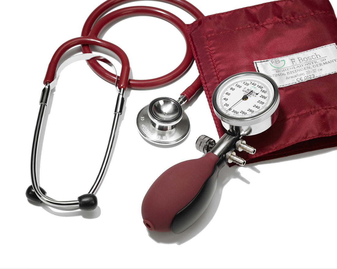 Bosch Set Blutdruckmessgerät mit Doppelkopfstethoskop