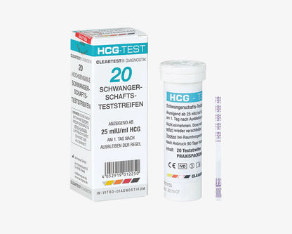 Cleartest HCG Schwangerschaftsteststreifen